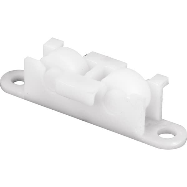 Prime-Line Roller Assembly, 3/8 in., Plastic, Flat Edge, Tandem, PK2 G 3066 - main